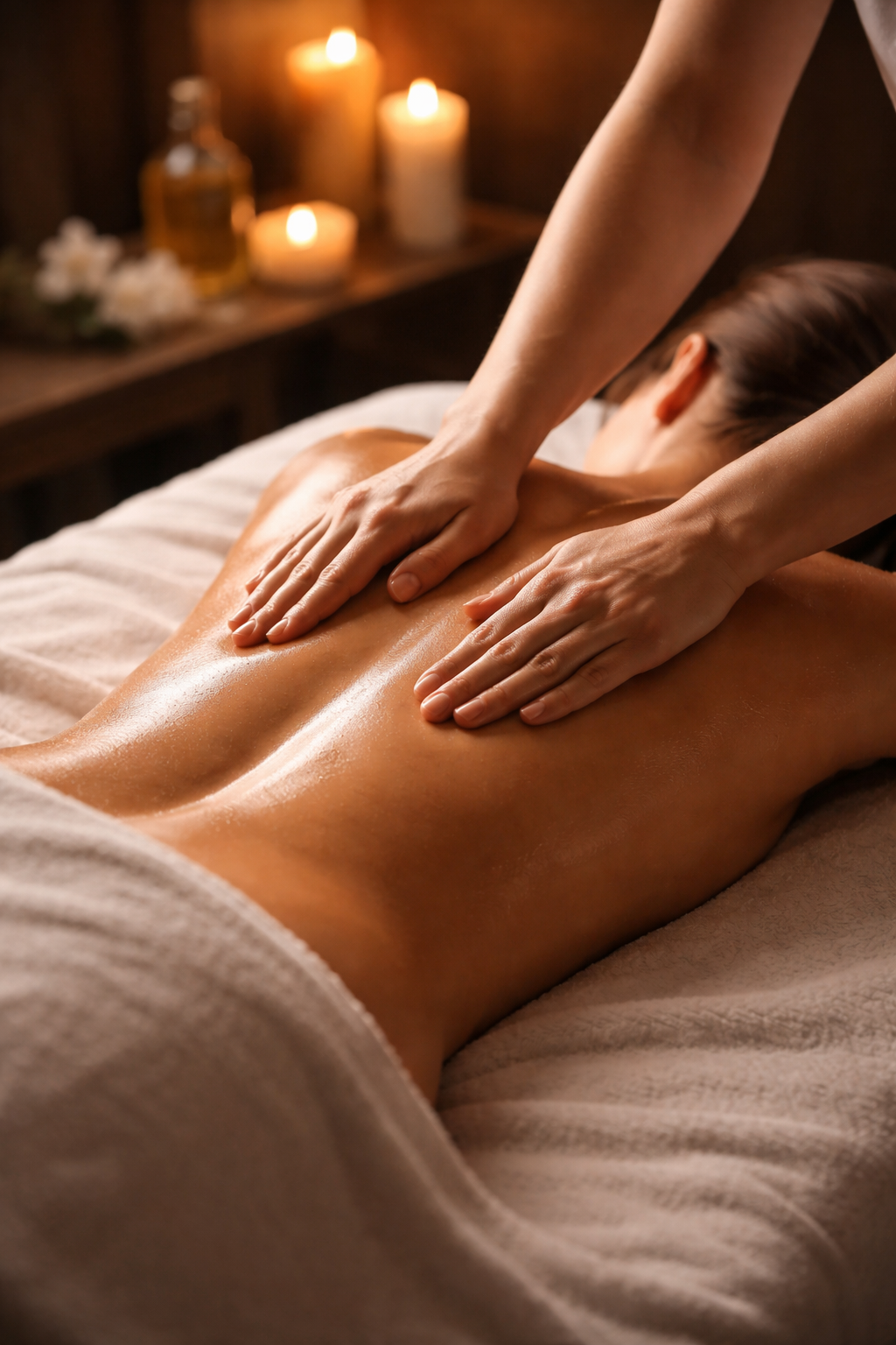 Professionelle Rückenmassage in Lahr in der Beauty & Wellness Oase Metzler